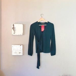 Modal faux wrap top. NWT